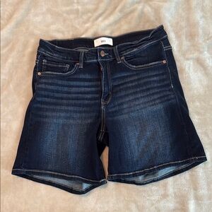 BKE Denim Dark Blue Shorts